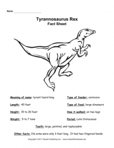 Tyrannosaurus_Fact_Sheet