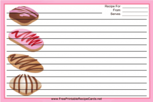 Colorful_Cookies_Pink_Recipe_Card