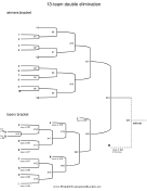 Printable Tournament Bracket