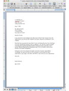 Sample Cover Letter